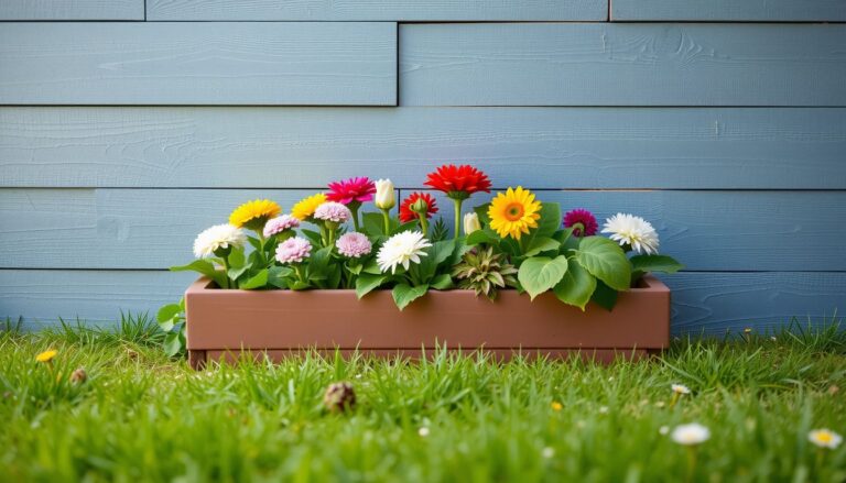 how deep should a planter box be for flowers
