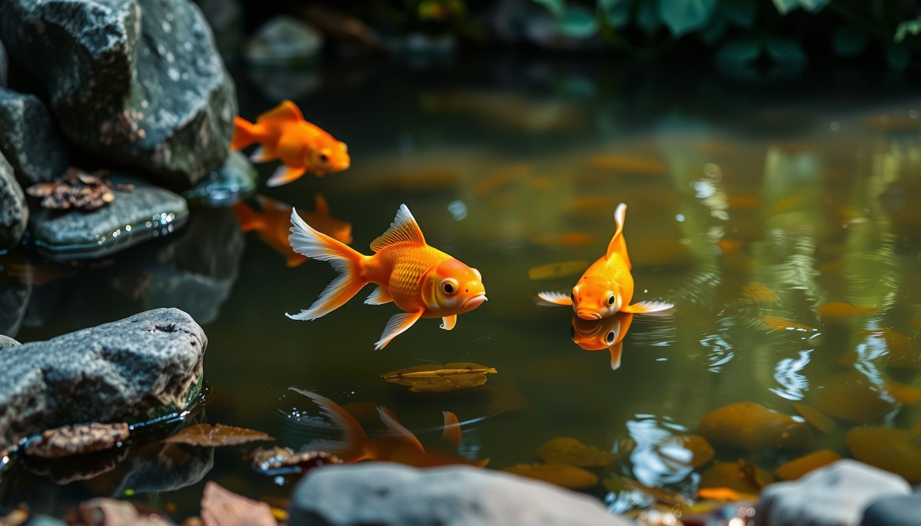 how deep should a pond be for goldfish