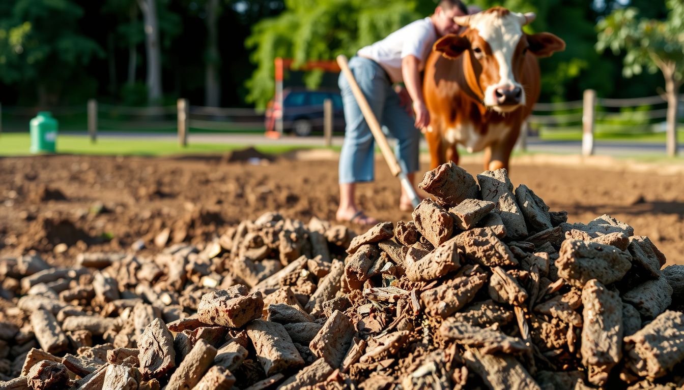 how long does it take cow manure to compost