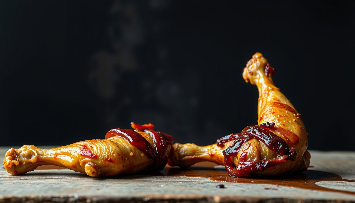 how long does it take to bbq chicken legs