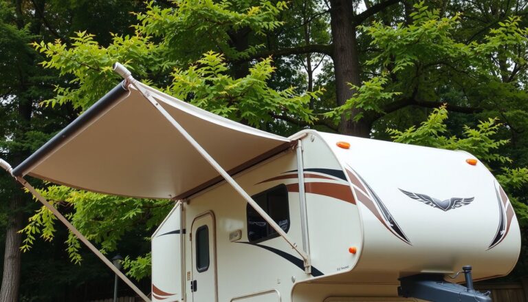 how to change electric awning on camper