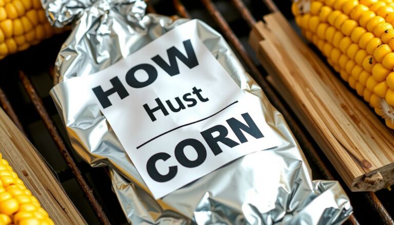 how to grill corn without husk in foil