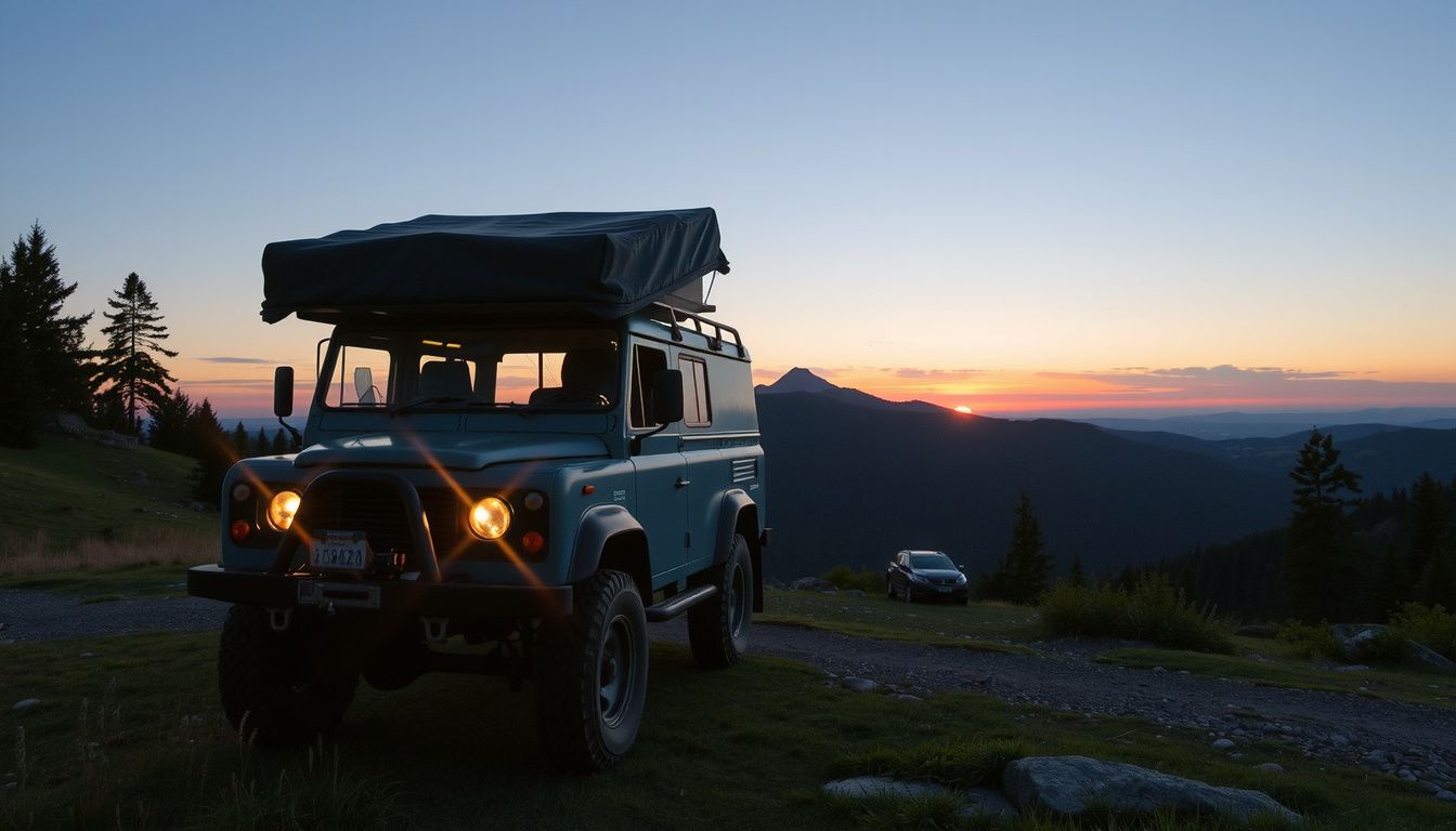 how to level a camper