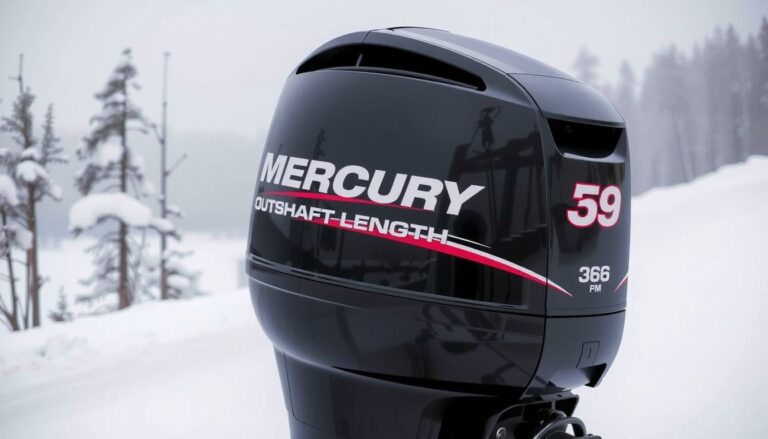 how to measure mercury outboard shaft length
