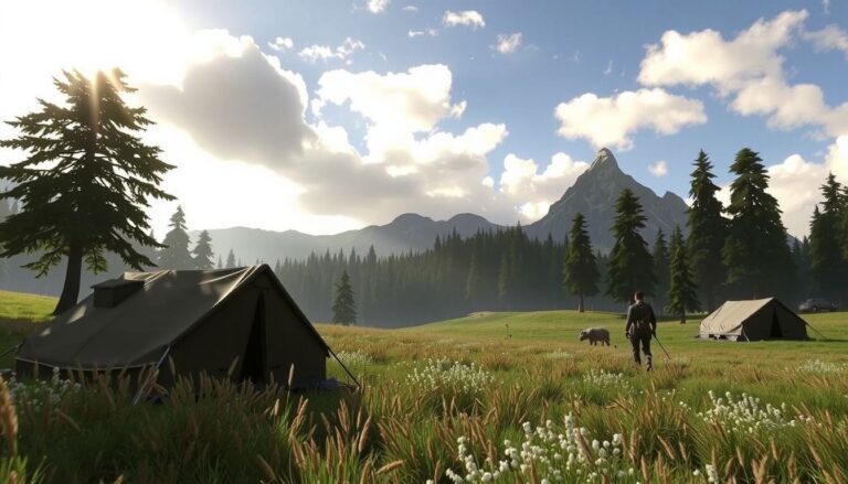 how to set up camp monster hunter wilds