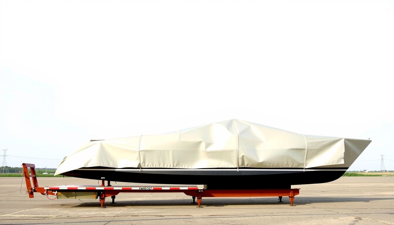 how to shrink wrap a boat