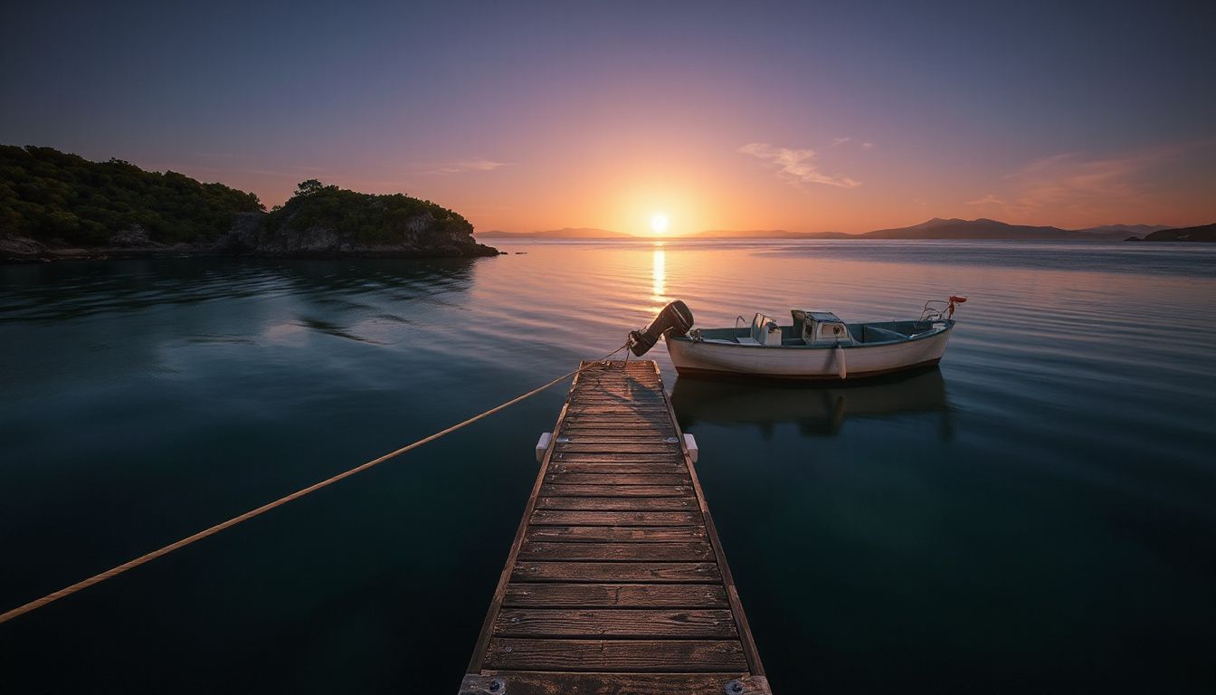 how to tie a boat to a dock overnight