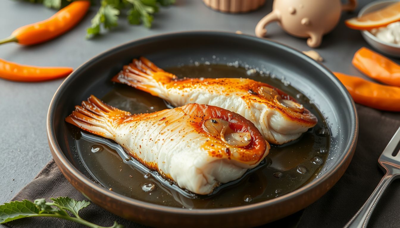 what temperature to fry fish in vegetable oil
