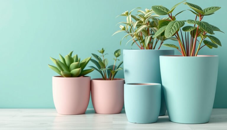best color pots for plants