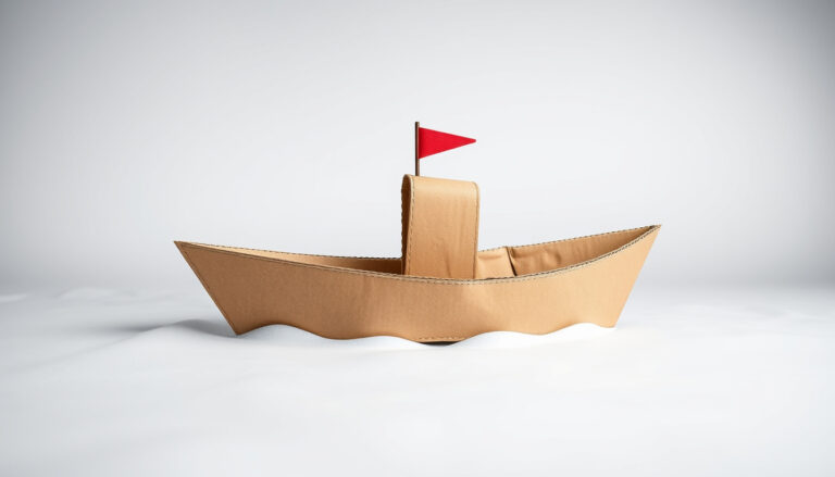 best design for cardboard boat