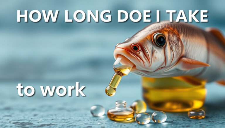 how long does it take fish oil to work