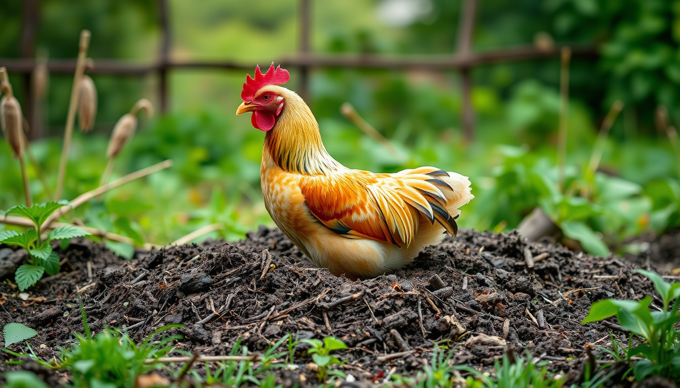 how long to compost chicken manure