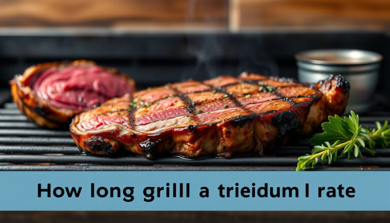 how long to grill a tri tip for medium rare