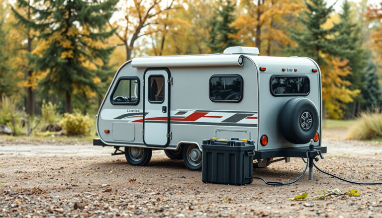 how to charge camper battery