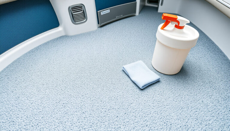 how to clean boat carpet