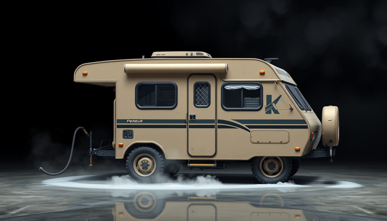 how to clean camper black tank