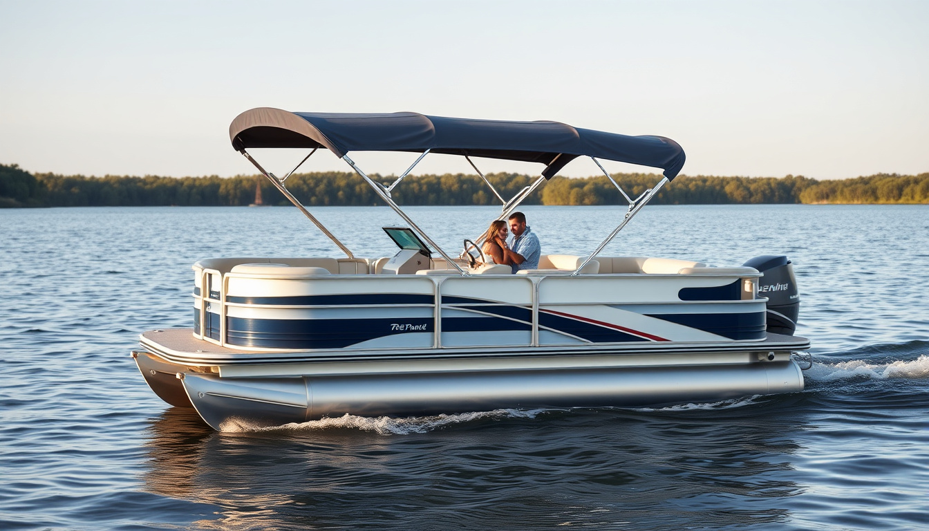 how to drive pontoon boat