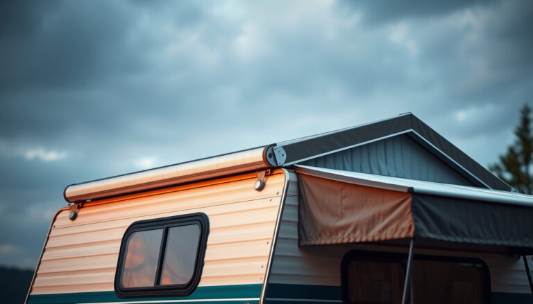 how to fix a leaking camper roof