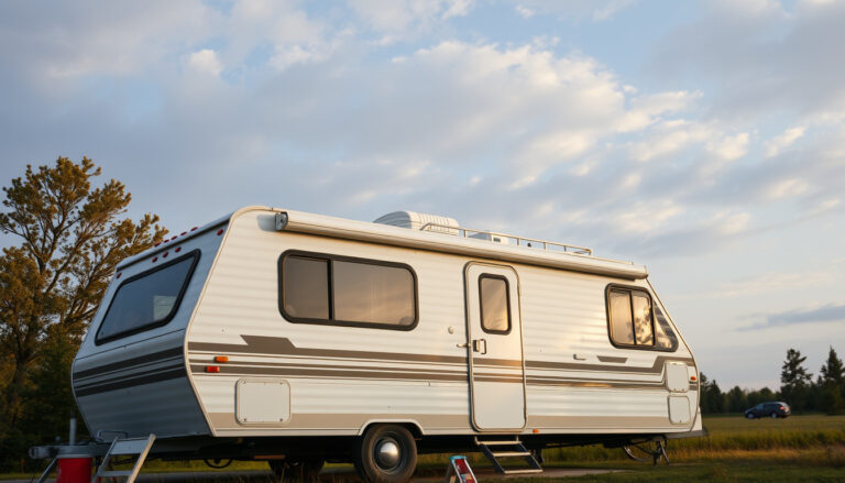how to fix a leaking camper roof